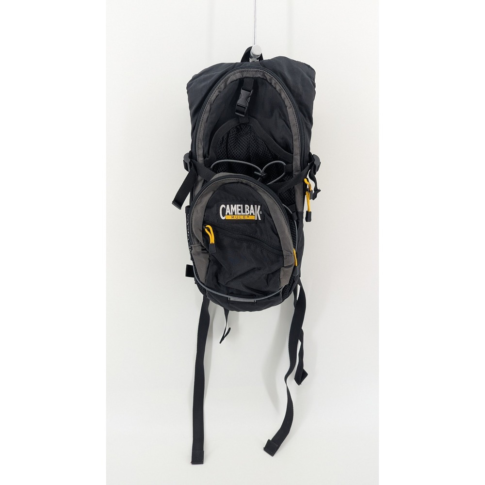 CamelBak MULE Hydration Pack Backpack Black Gray Outdoor Hiking Biking